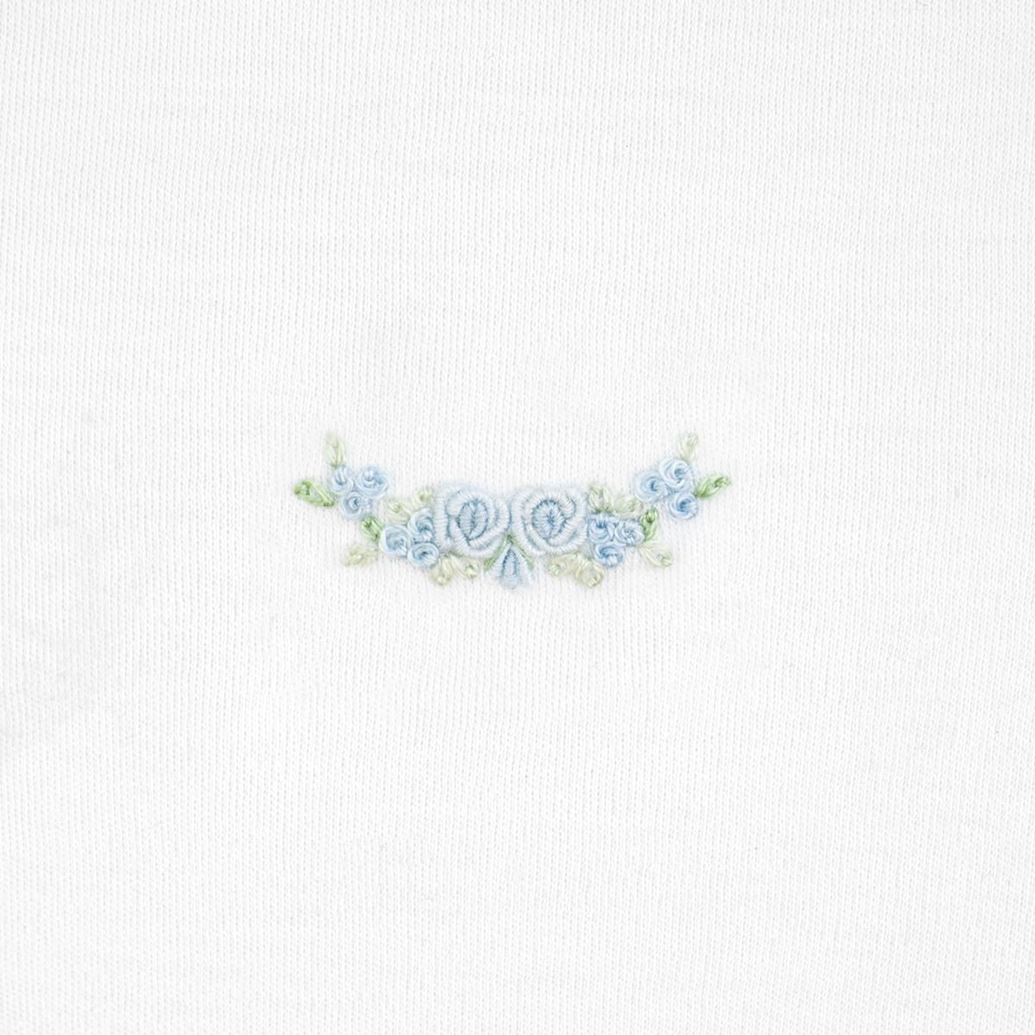 Elegant Blue Burp & Bib