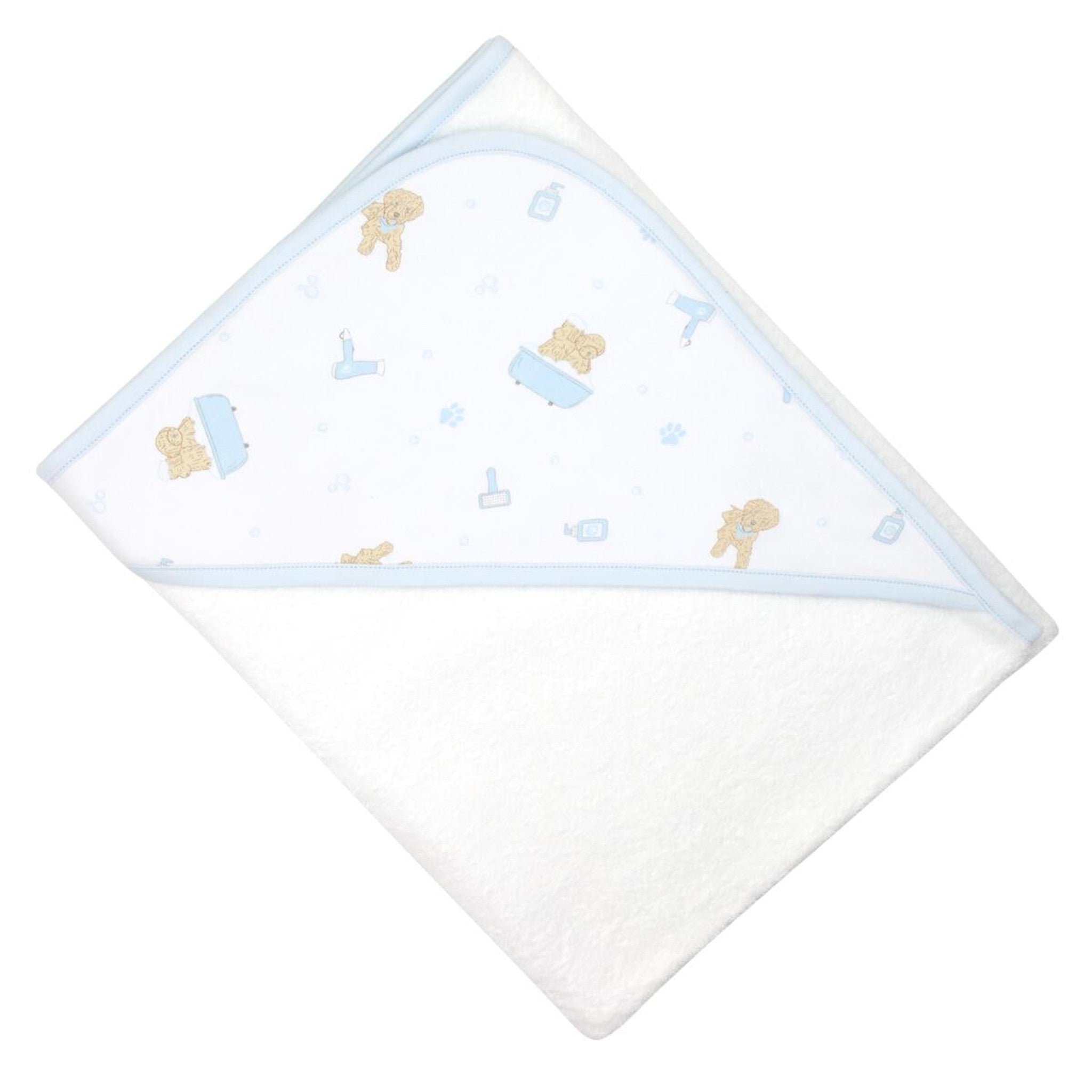 Pet Spa Blue Towel