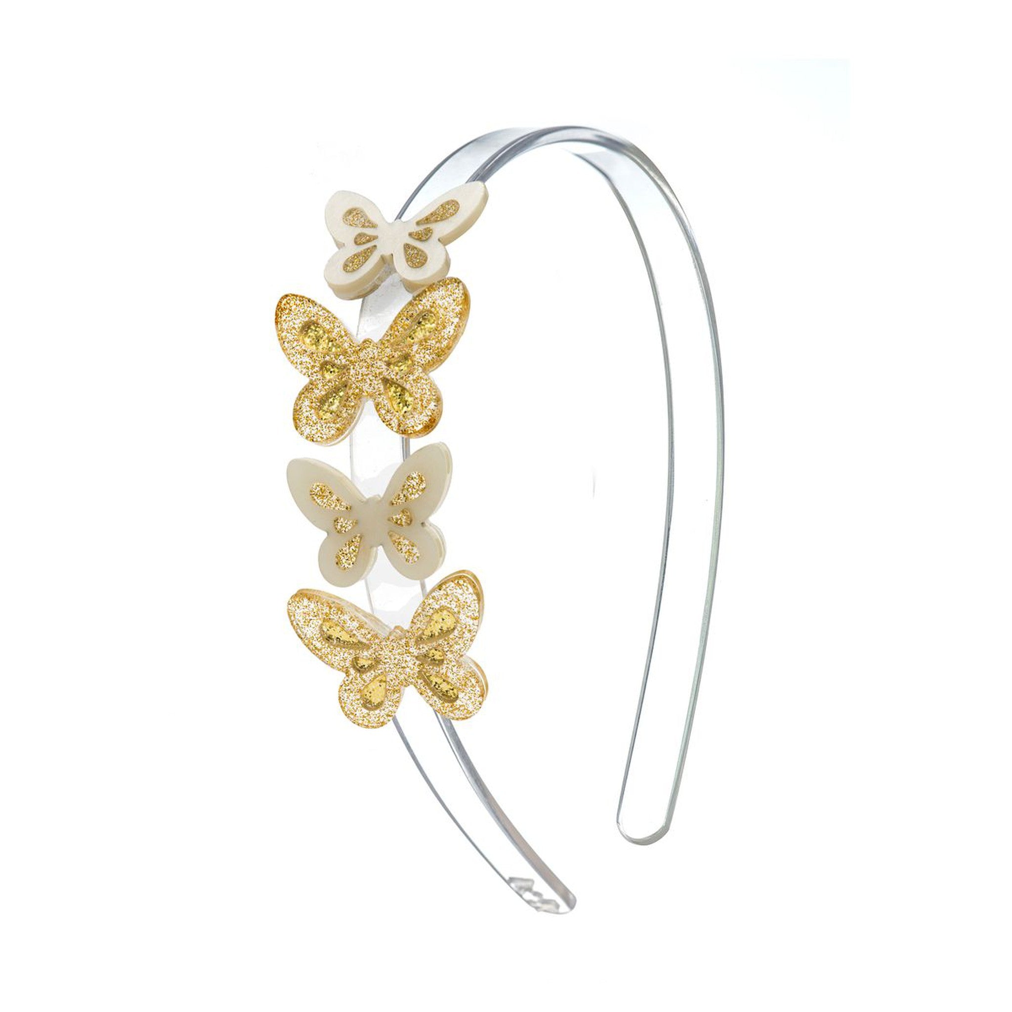 Butterfly Gold Headband