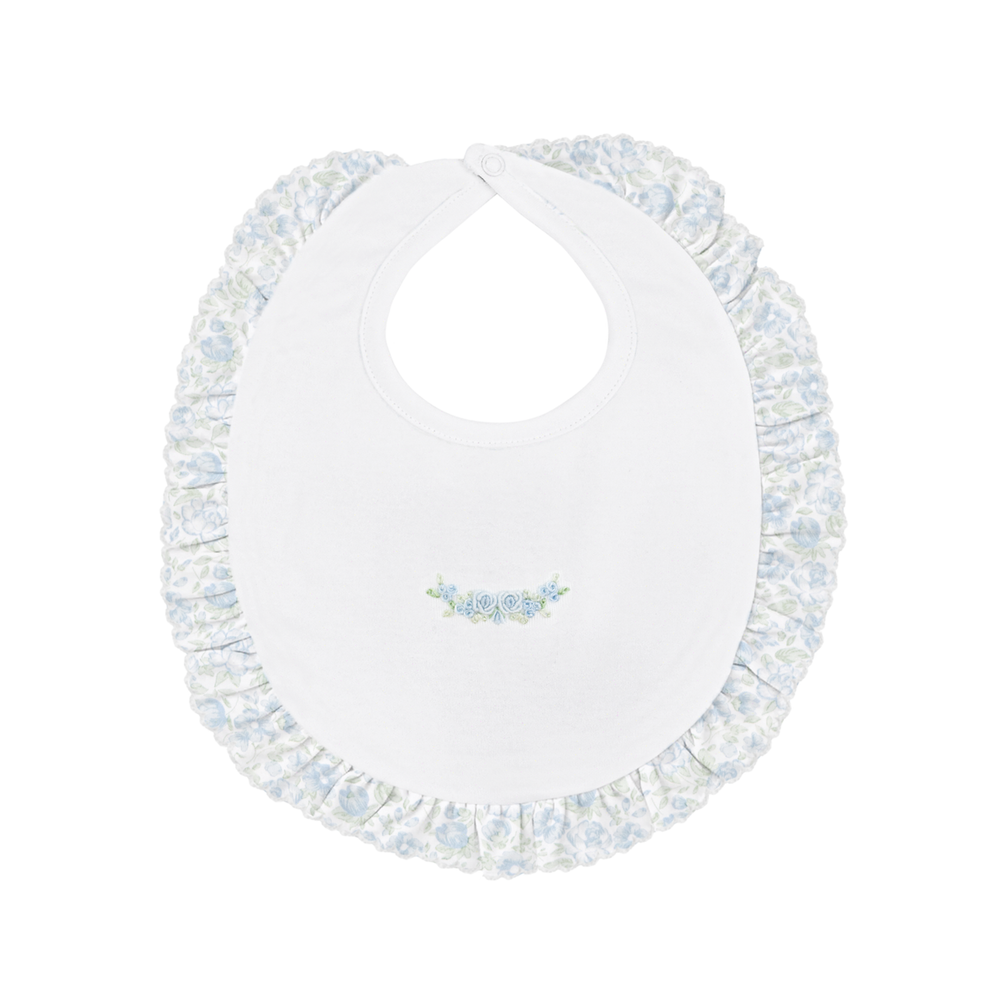 Elegant Blue Burp & Bib