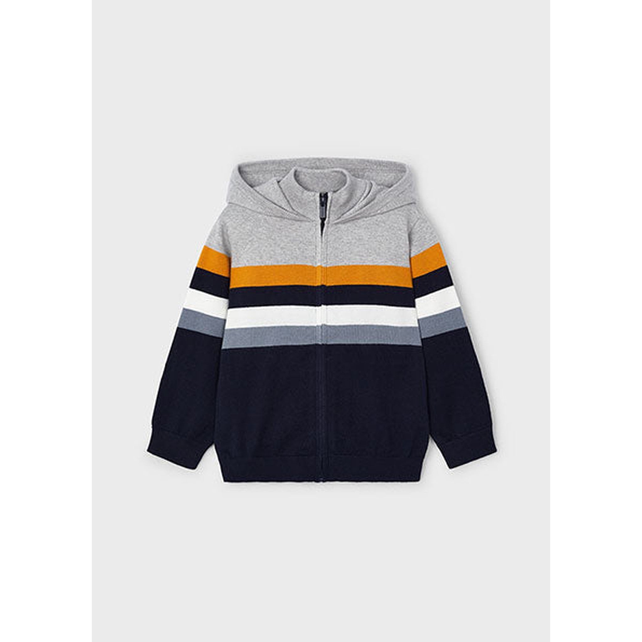 Boy Tricot Striped Hoodie