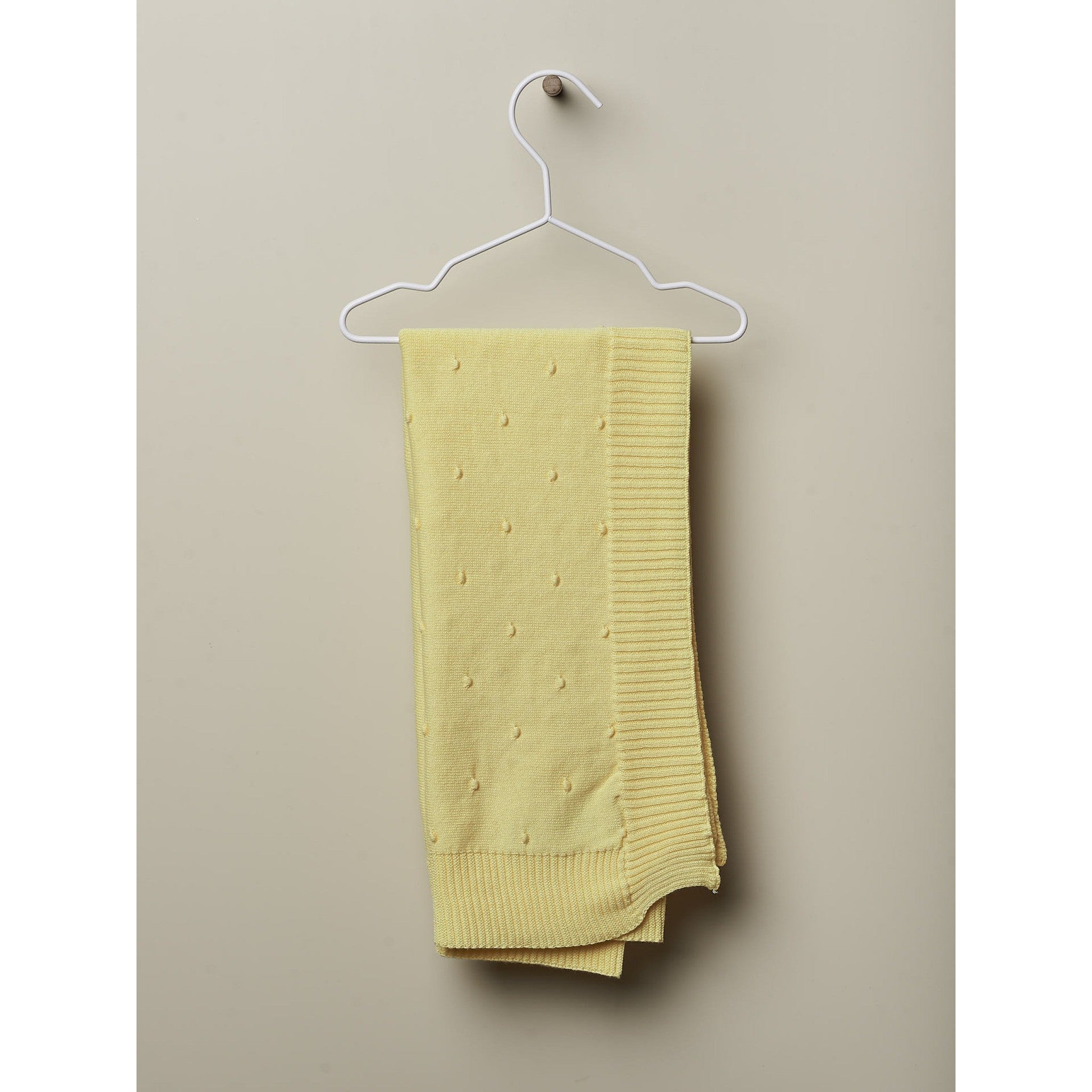 Blanket knitted in cotton | SUMMER AND HAPPINESS