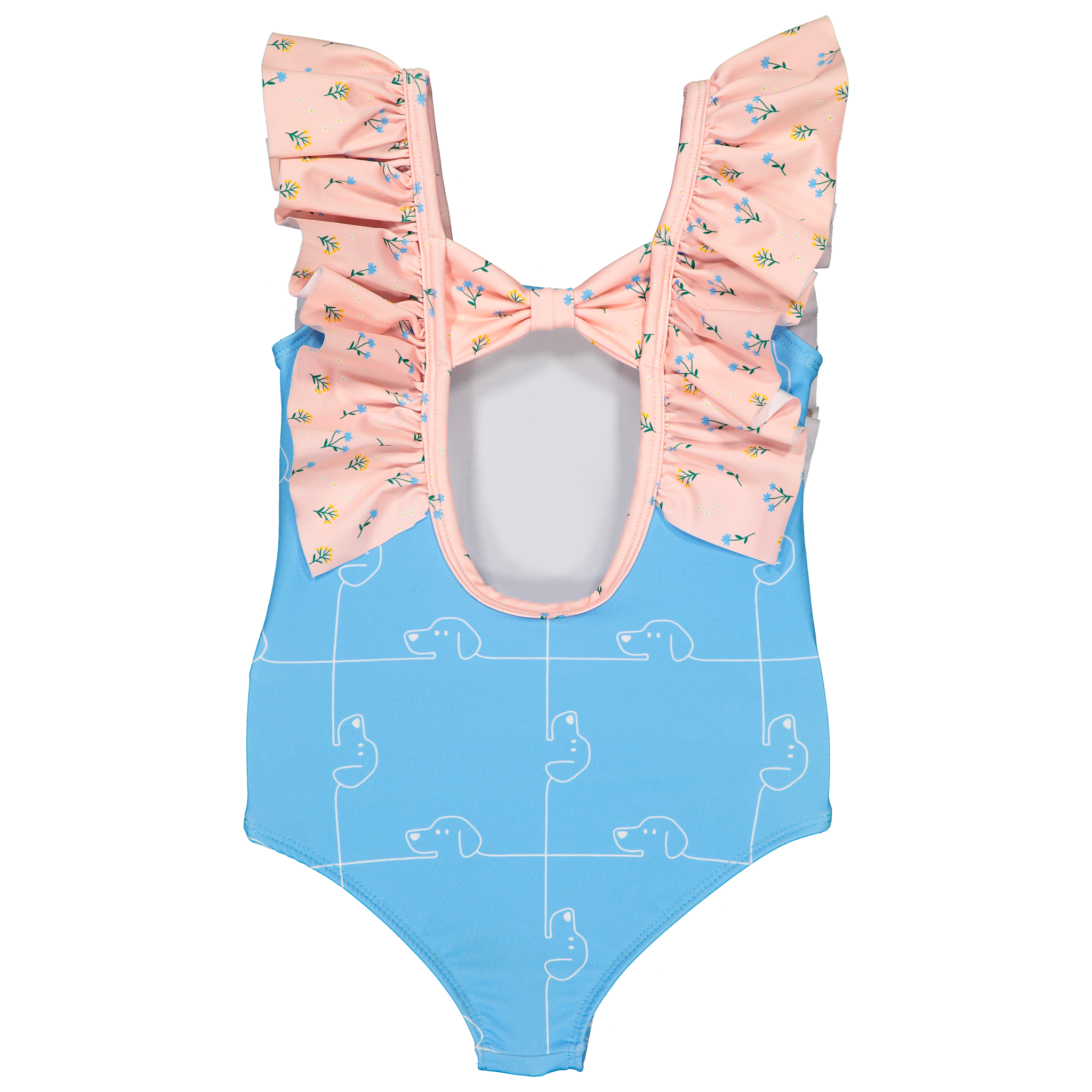 Puzzle Dog Swimsuit