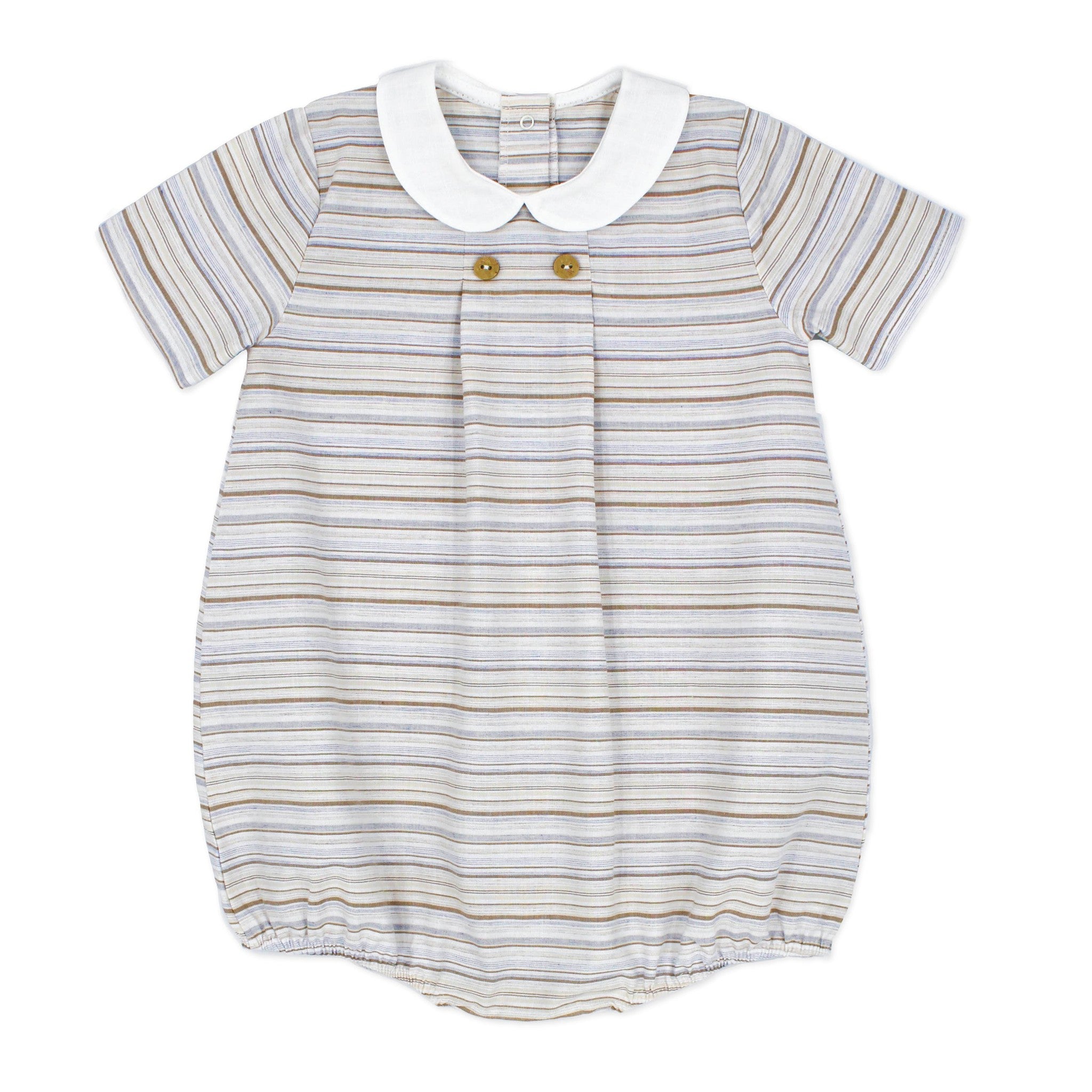 Collar Boy Romper - Several Colors