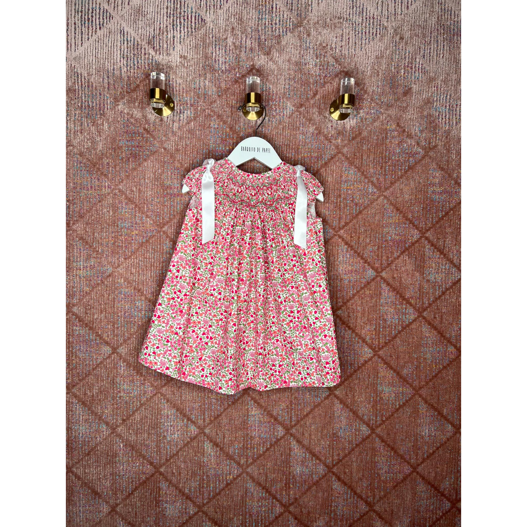 Flor Go Fresa Smocked Dress