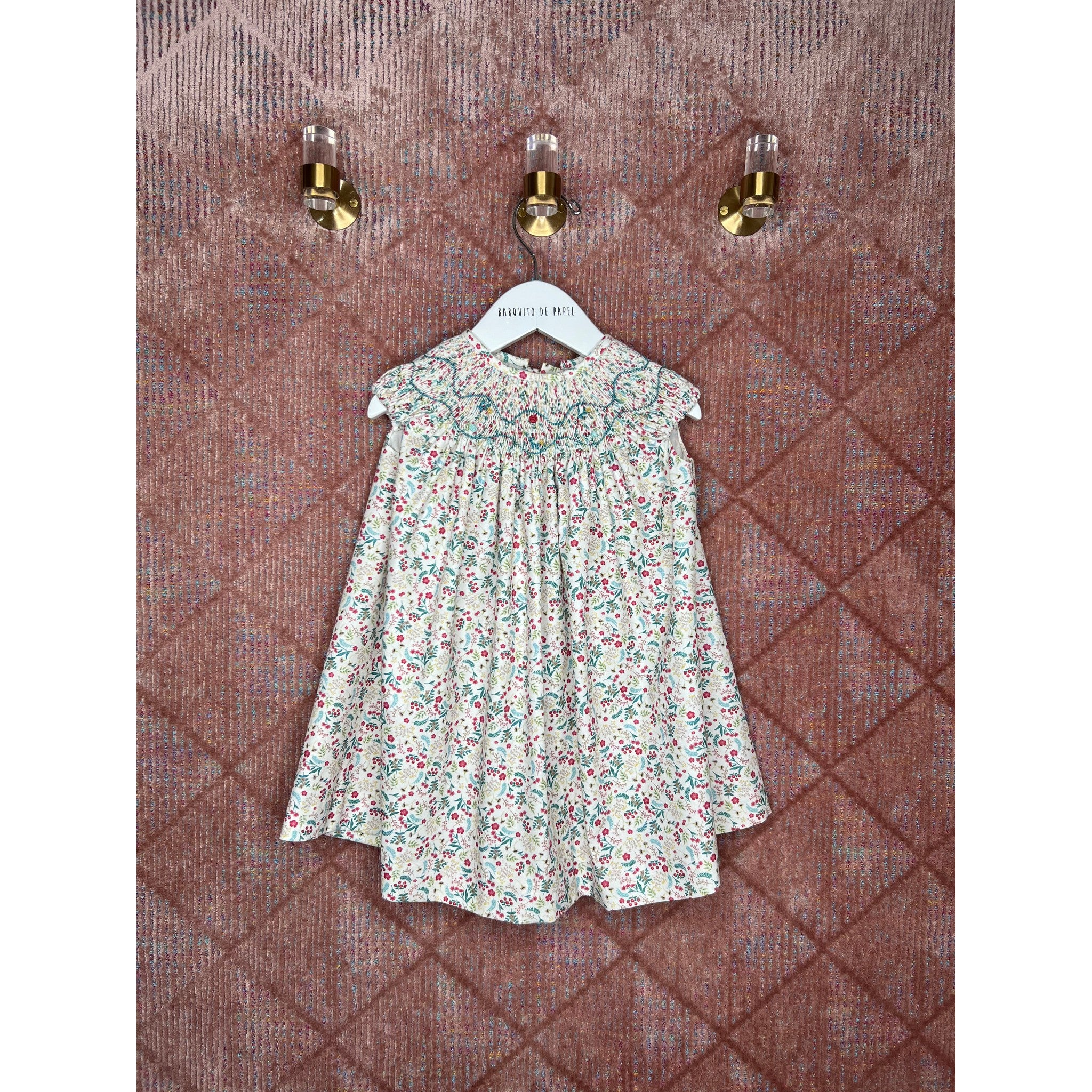 Verbena Smocked Dress - Goma