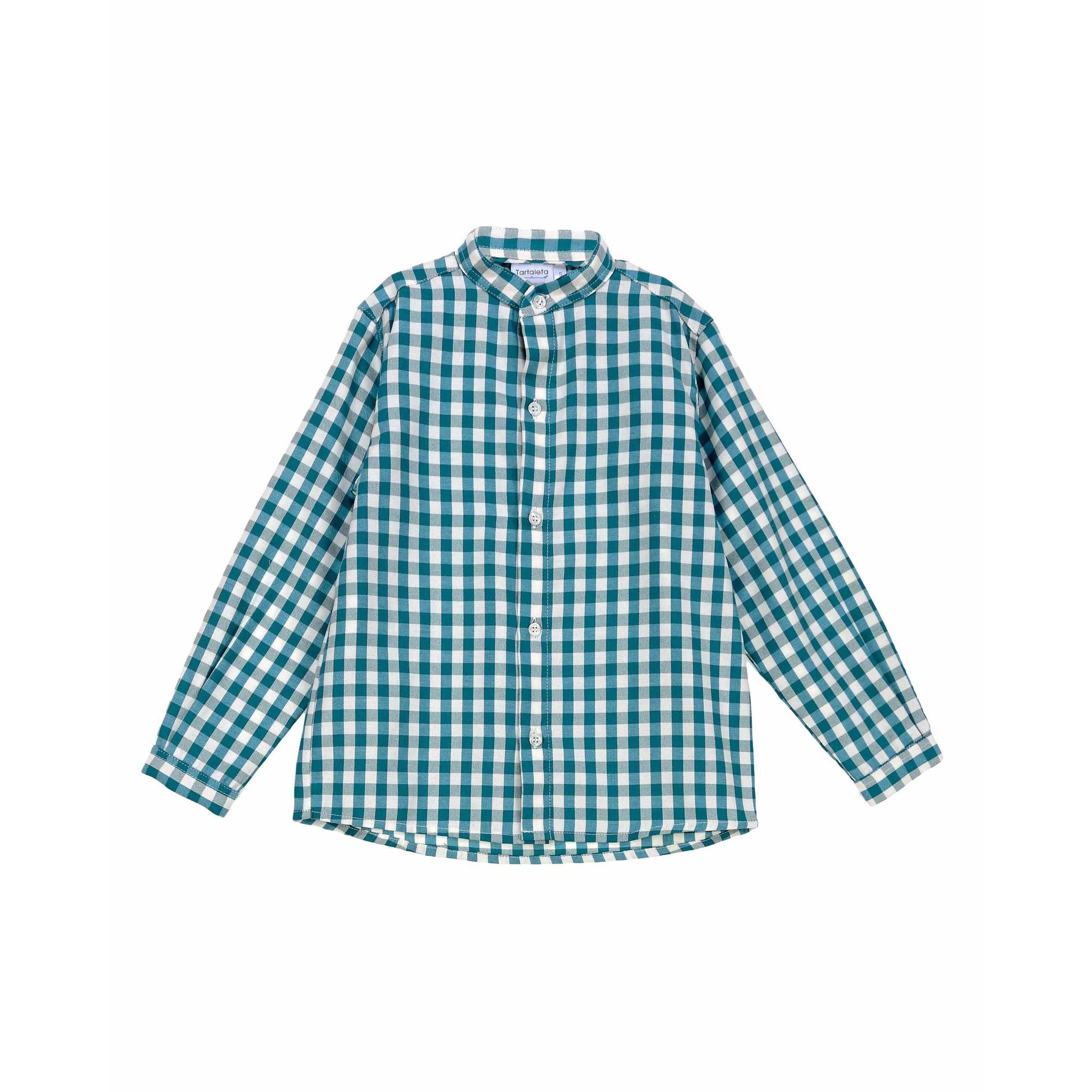 Teal Button Down