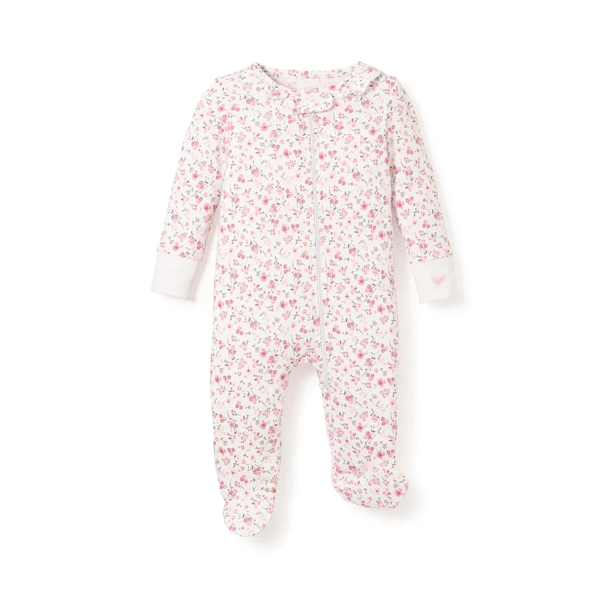 Pima Cotton Dorset Floral Footie