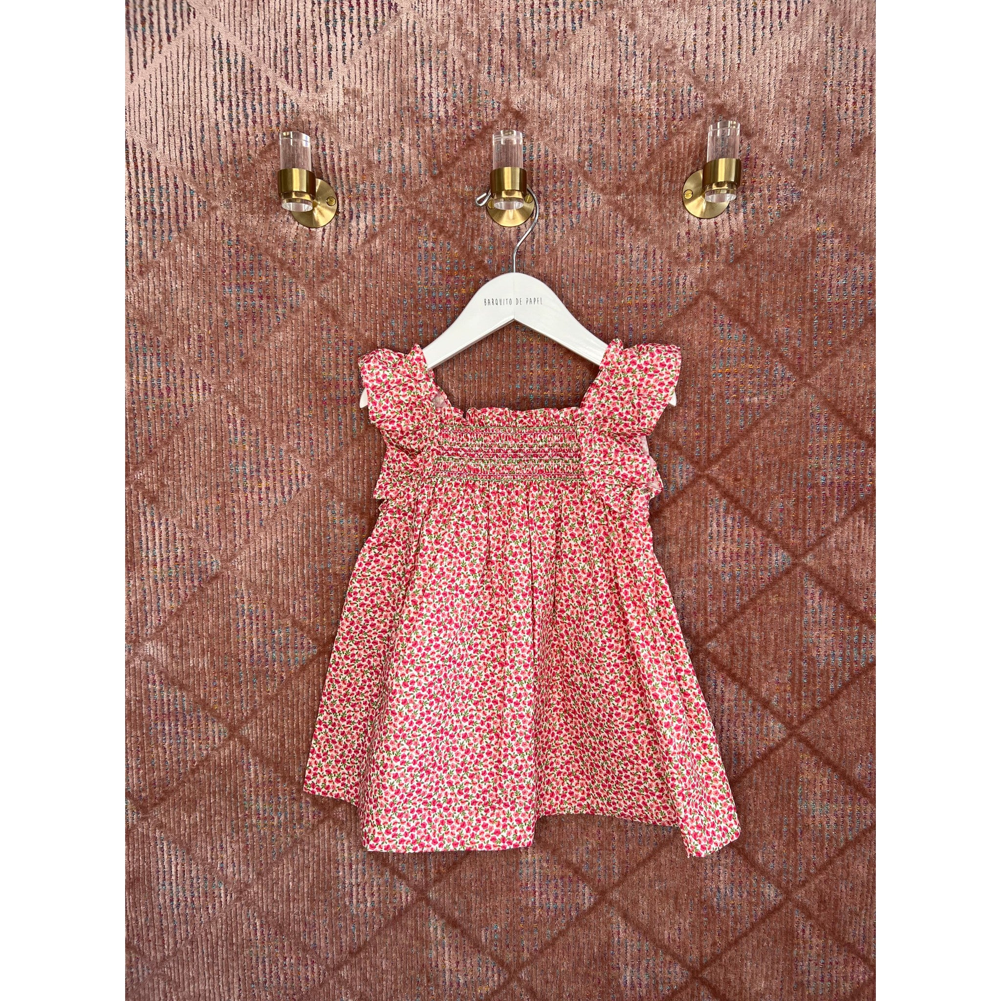 Mini Flor Smocked Dress