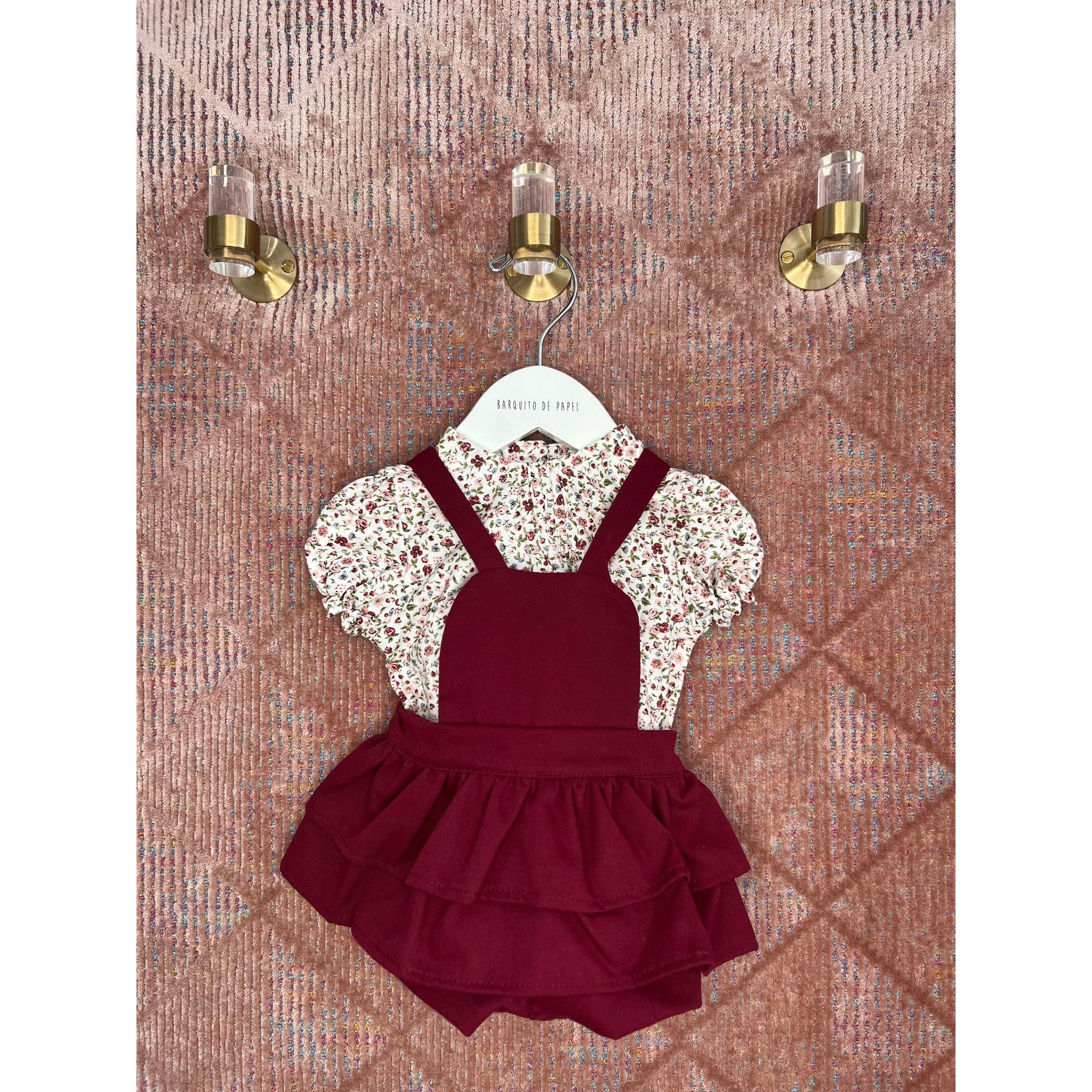 Pomegranate Romper