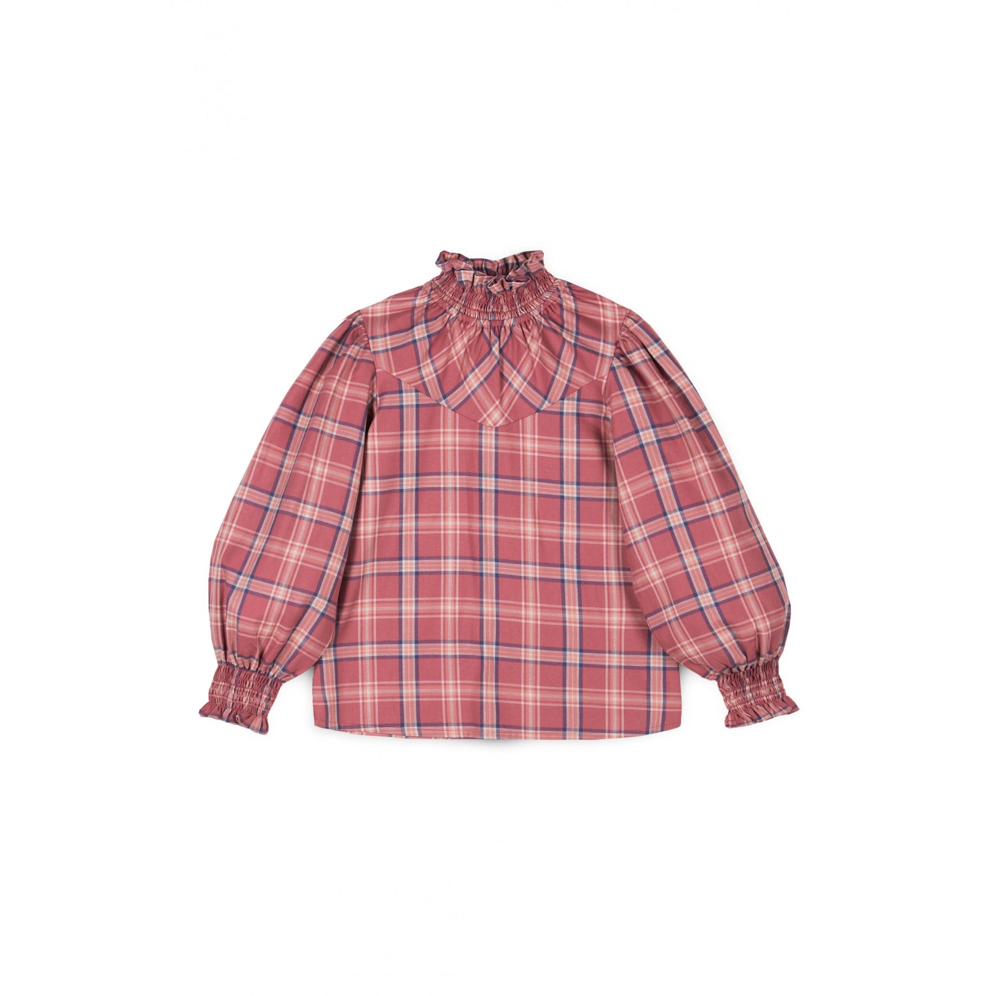 Bella Tartan Blouse