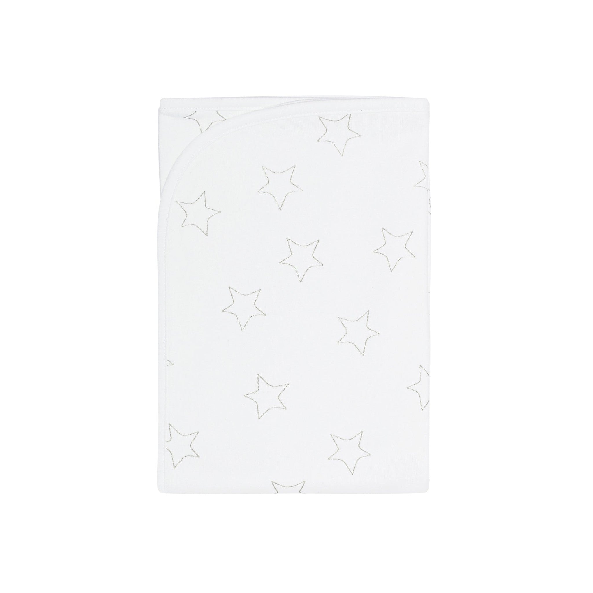 Grey Stars Pima Blanket