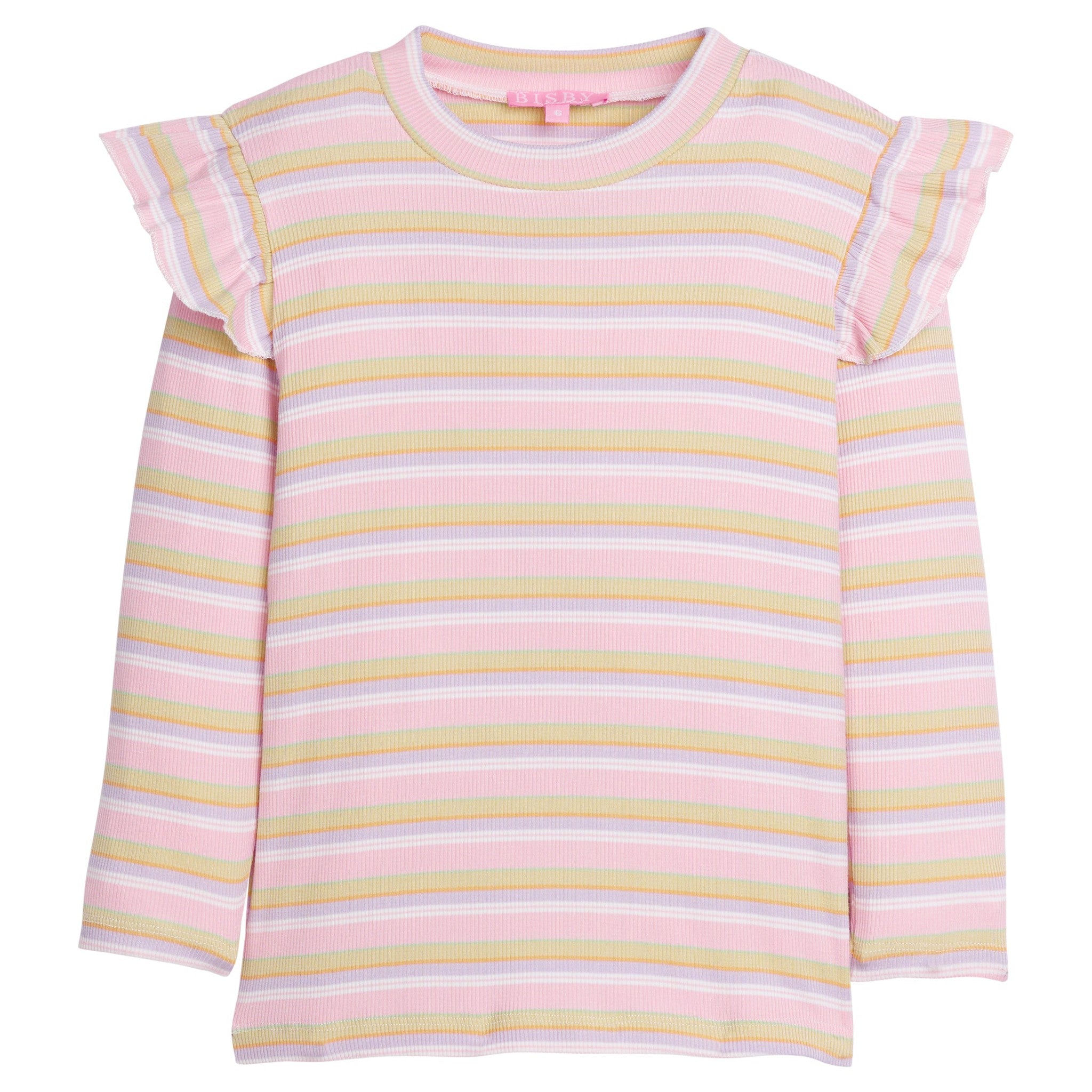 Sadie Top - Pastel Stripes