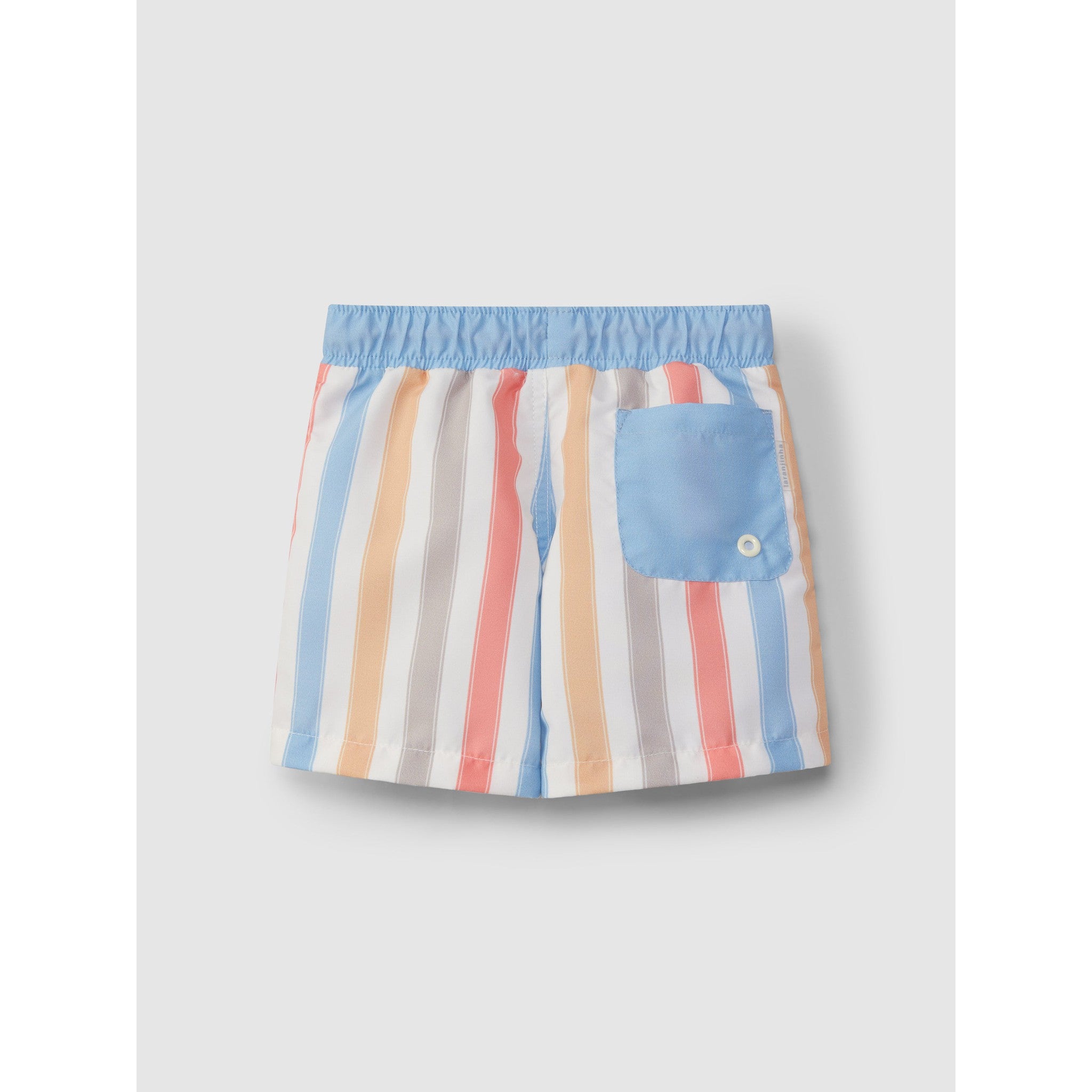 Striped swim shorts