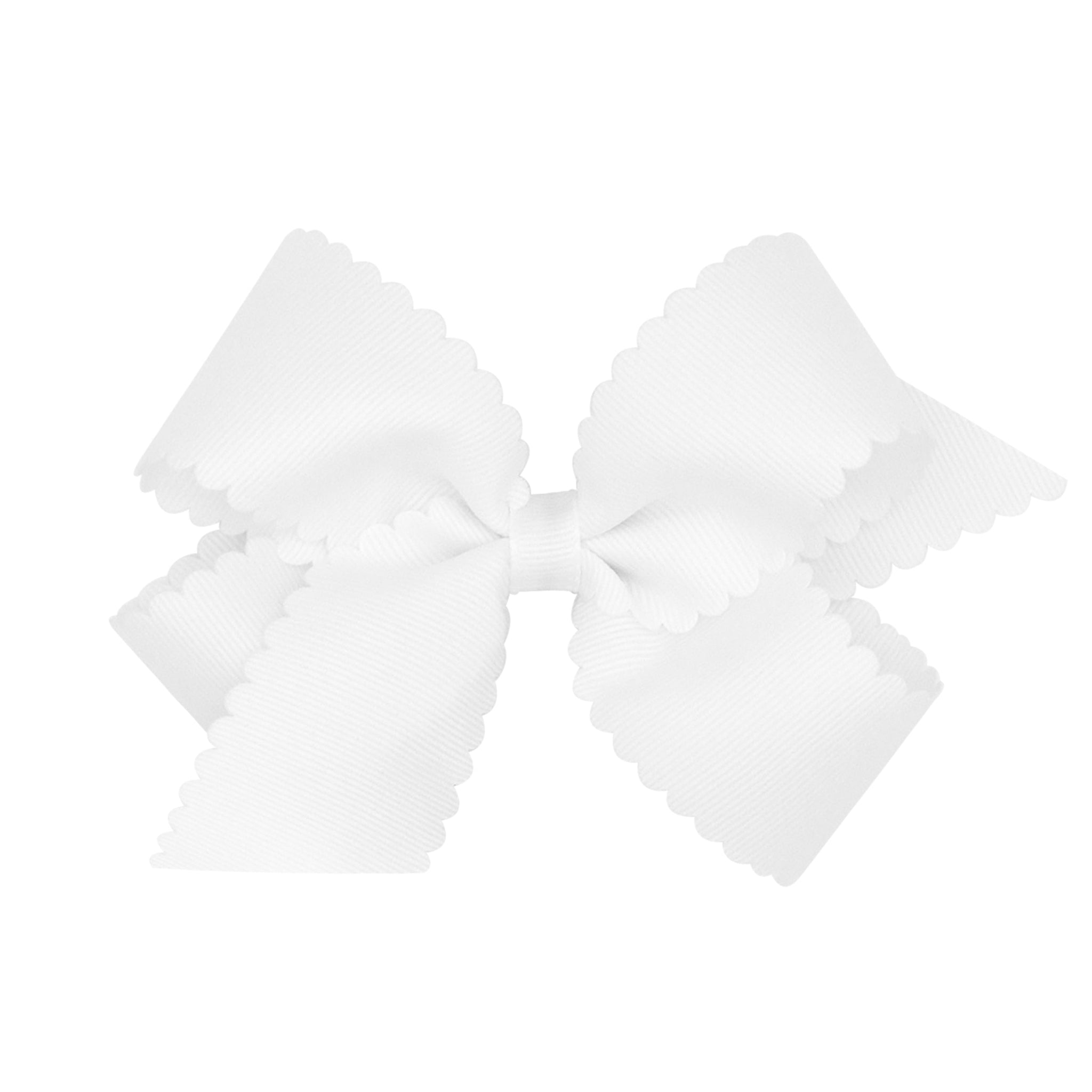 Medium Scalloped Edge Grosgrain Bow