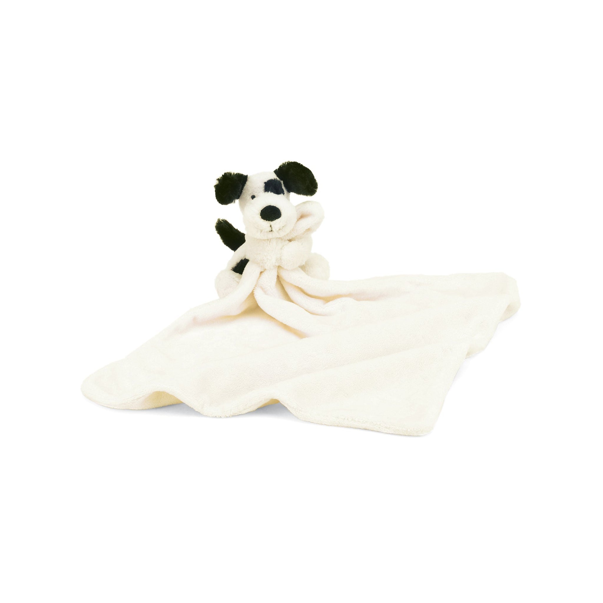 Bashful Black & Cream Puppy Soother