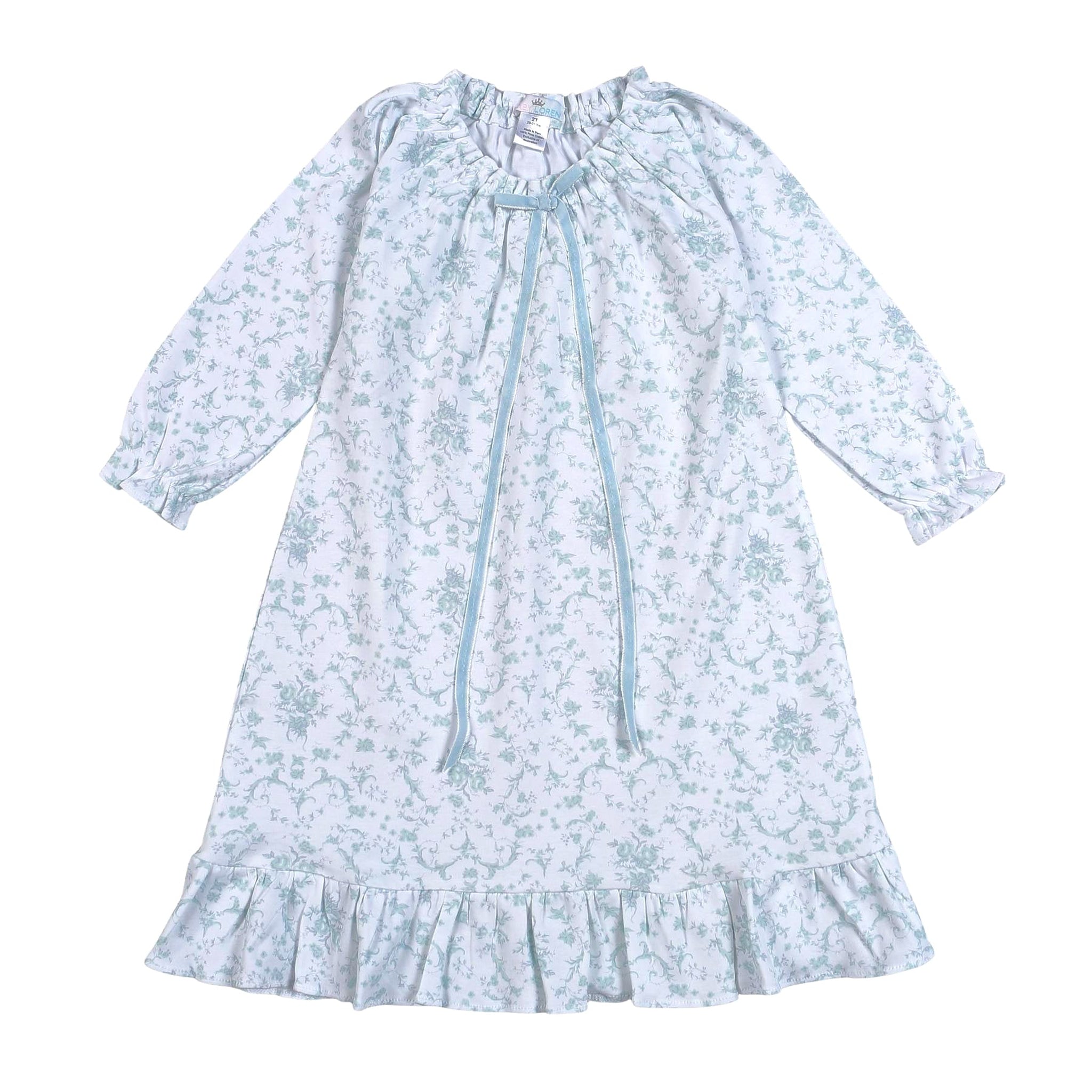 Celenne Pima Nightgown - Blue