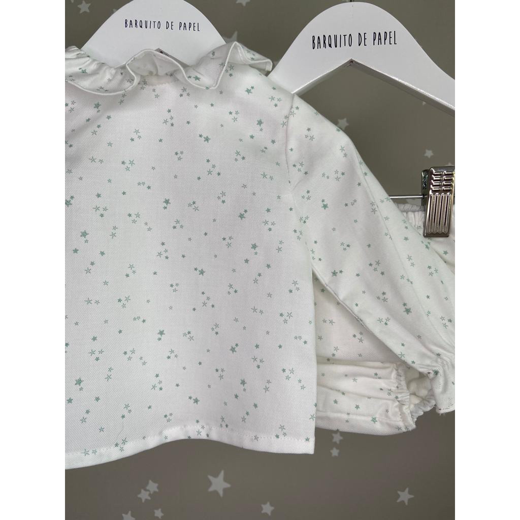 Star Nappy Set - Green