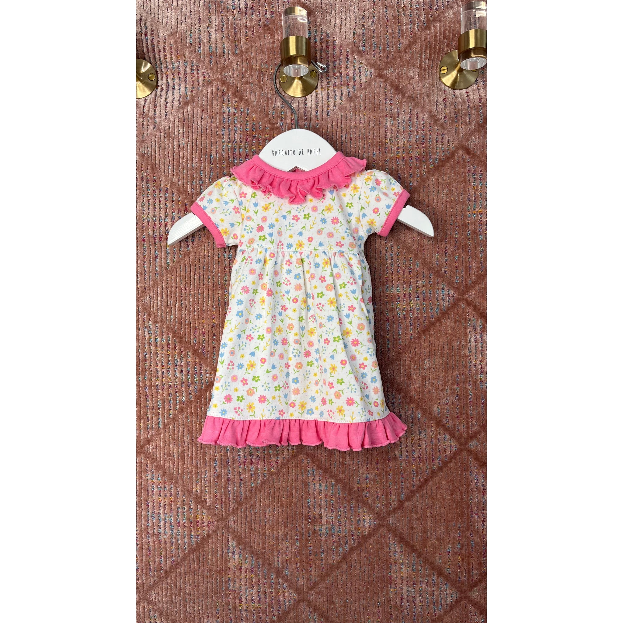 Ella Floral Doll Nightgown